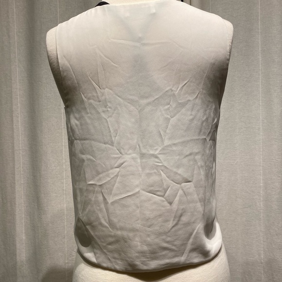 White babaton tank blouse - Picture 3 of 3